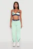 Jersey Mesh 90 Graphic Contrast Trim Bralette sold by Rainbow