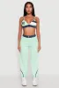 Jersey Mesh 90 Graphic Contrast Trim Bralette sold by Rainbow