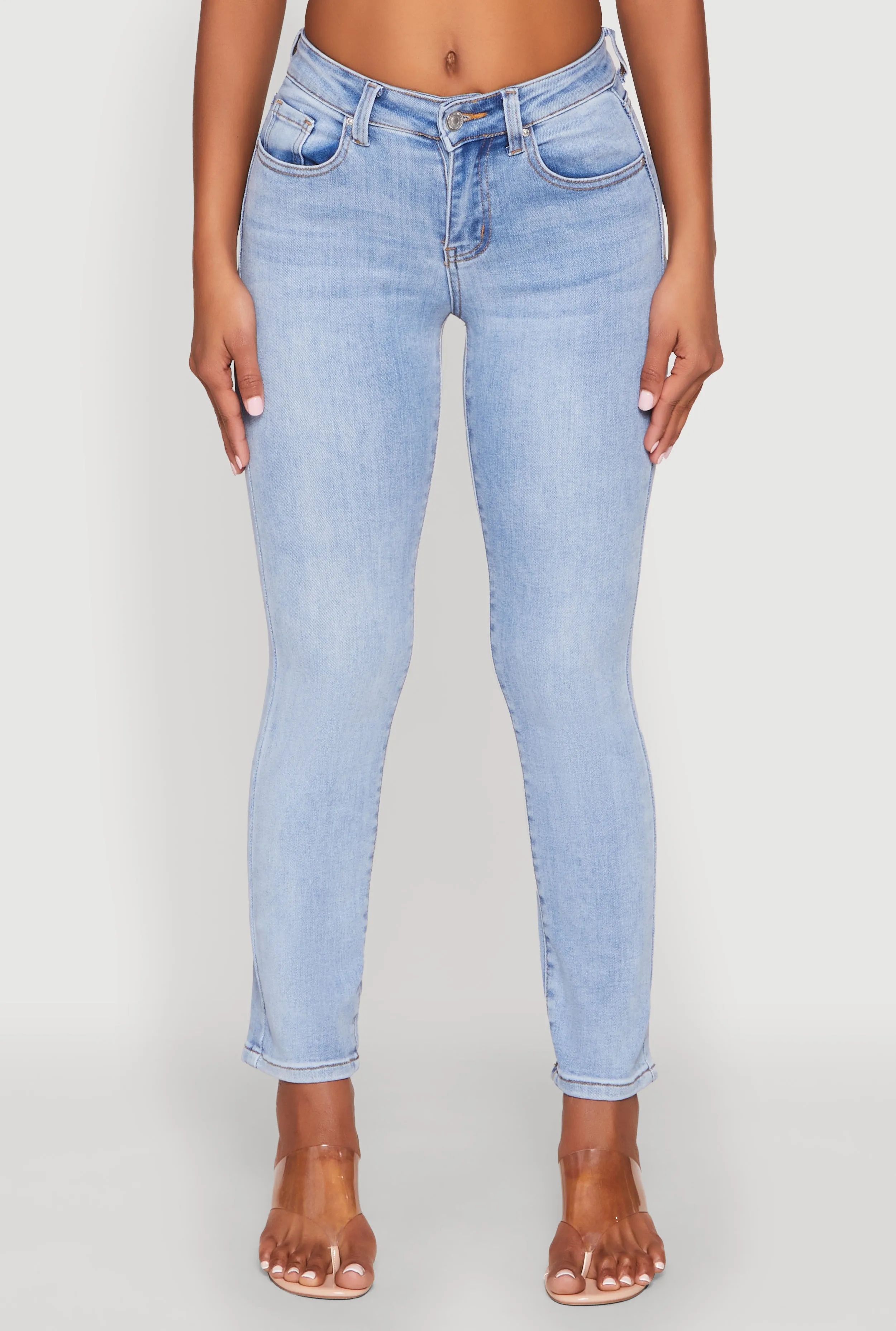 WAX Slim Straight High Rise Jeans sold by Rainbow product image thumbnail 5
