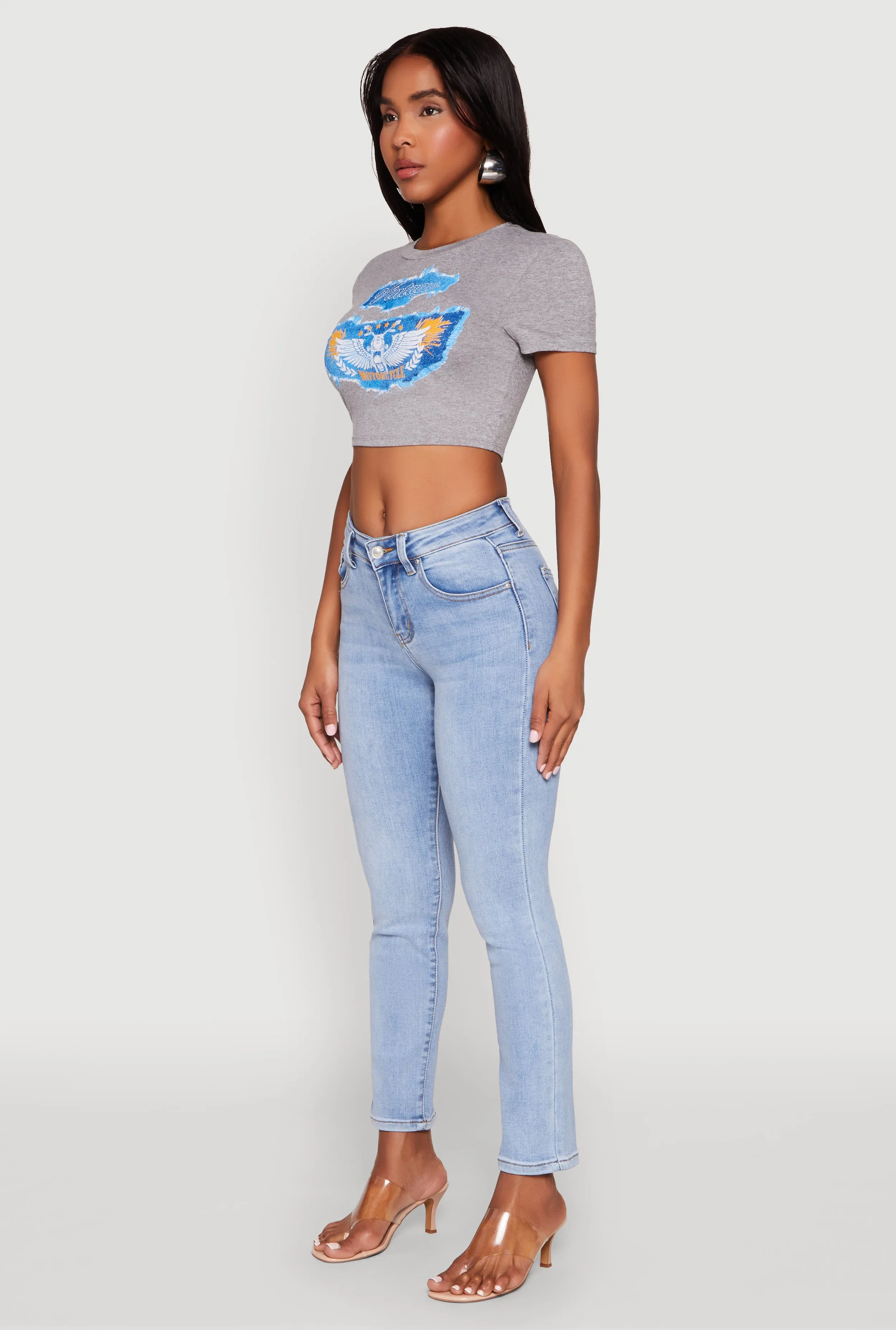 WAX Slim Straight High Rise Jeans sold by Rainbow product image thumbnail 3