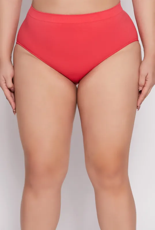Plus Size Seamless Hipster Panty sold by Rainbow