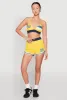 Jersey Mesh 90 Graphic Contrast Trim Bralette sold by Rainbow