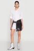 Fringe Buckle Front Skirt sold by Rainbow