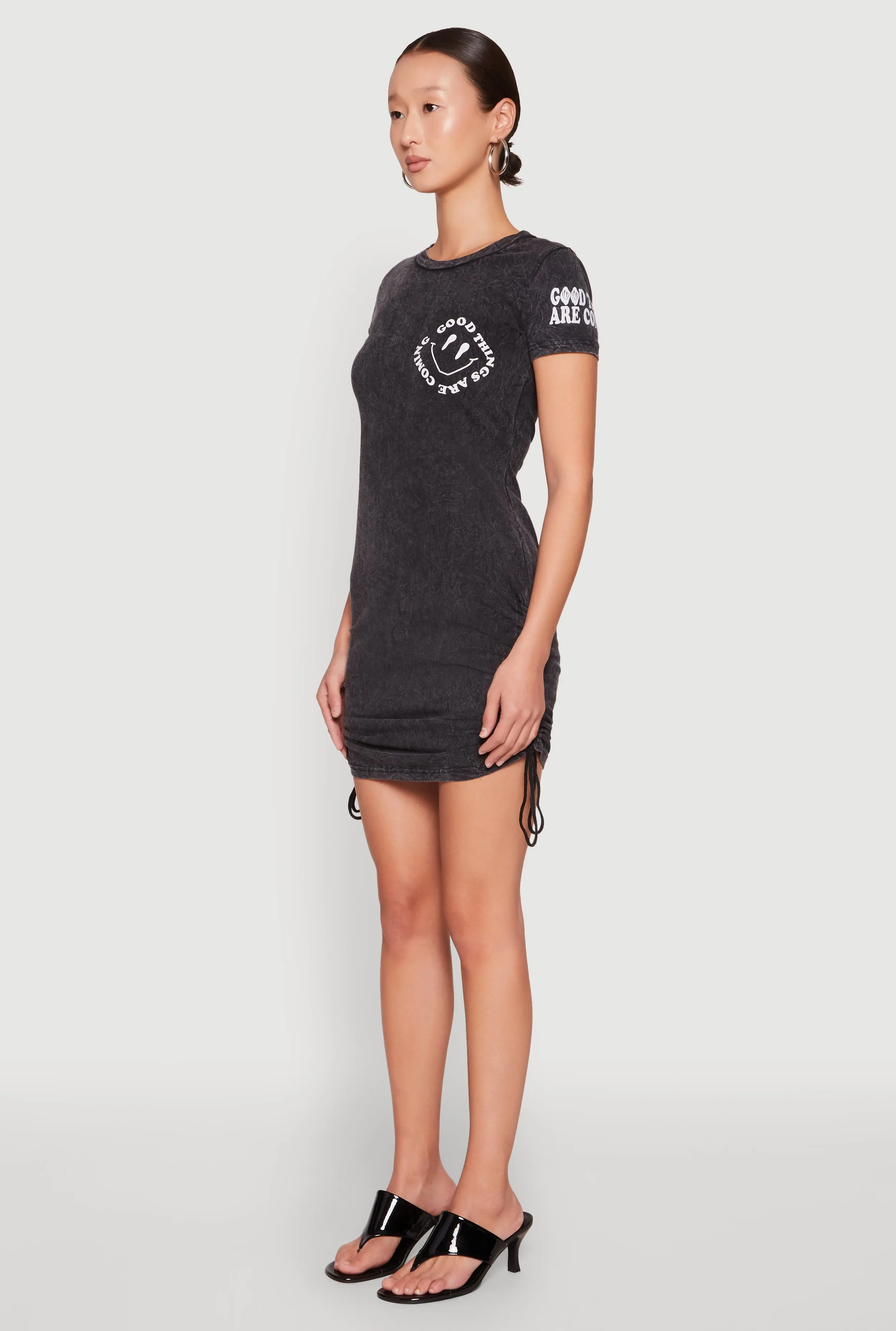 Mineral Wash Good Things Are Coming Dress sold by Rainbow product image thumbnail 3