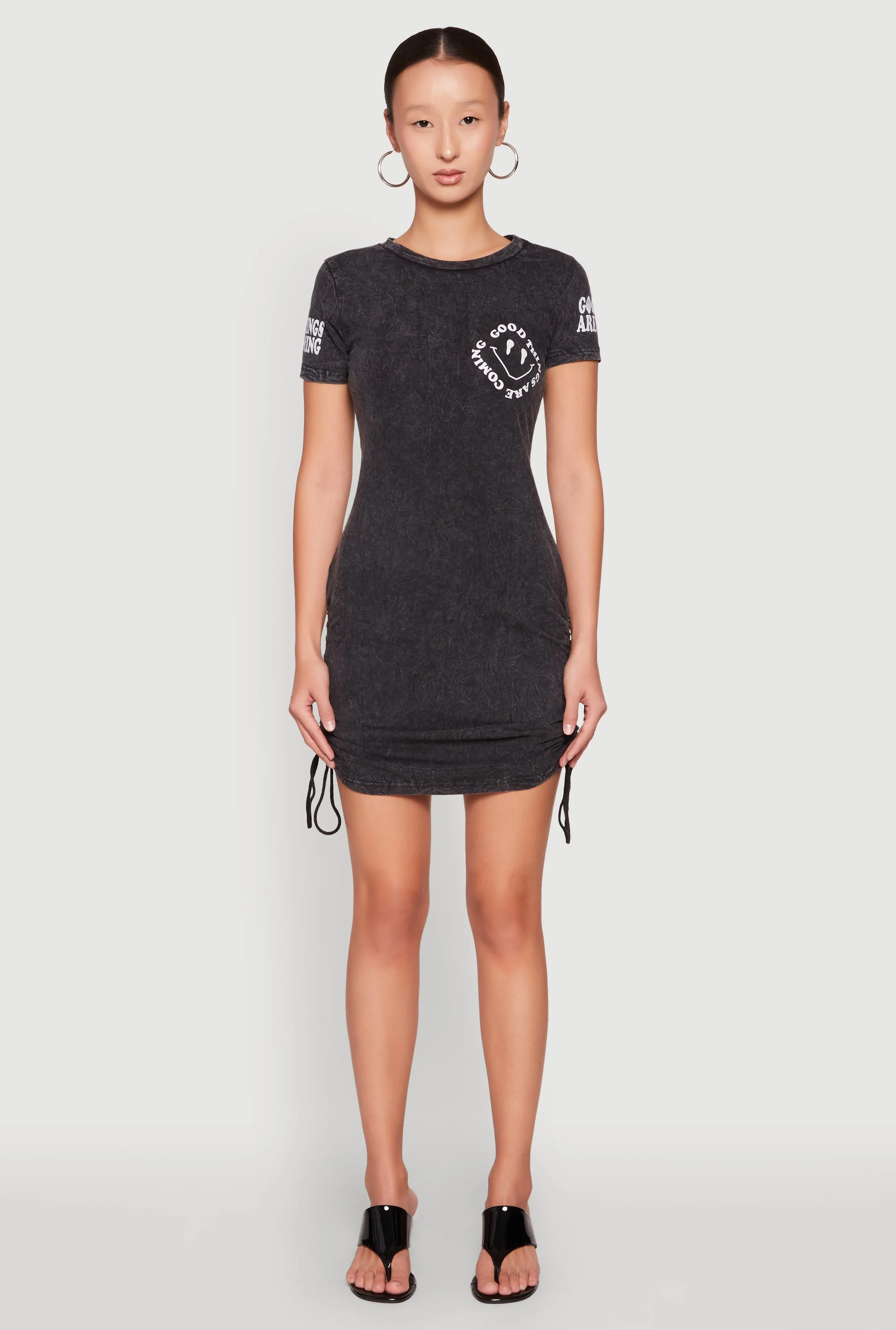 Mineral Wash Good Things Are Coming Dress sold by Rainbow product image thumbnail 2