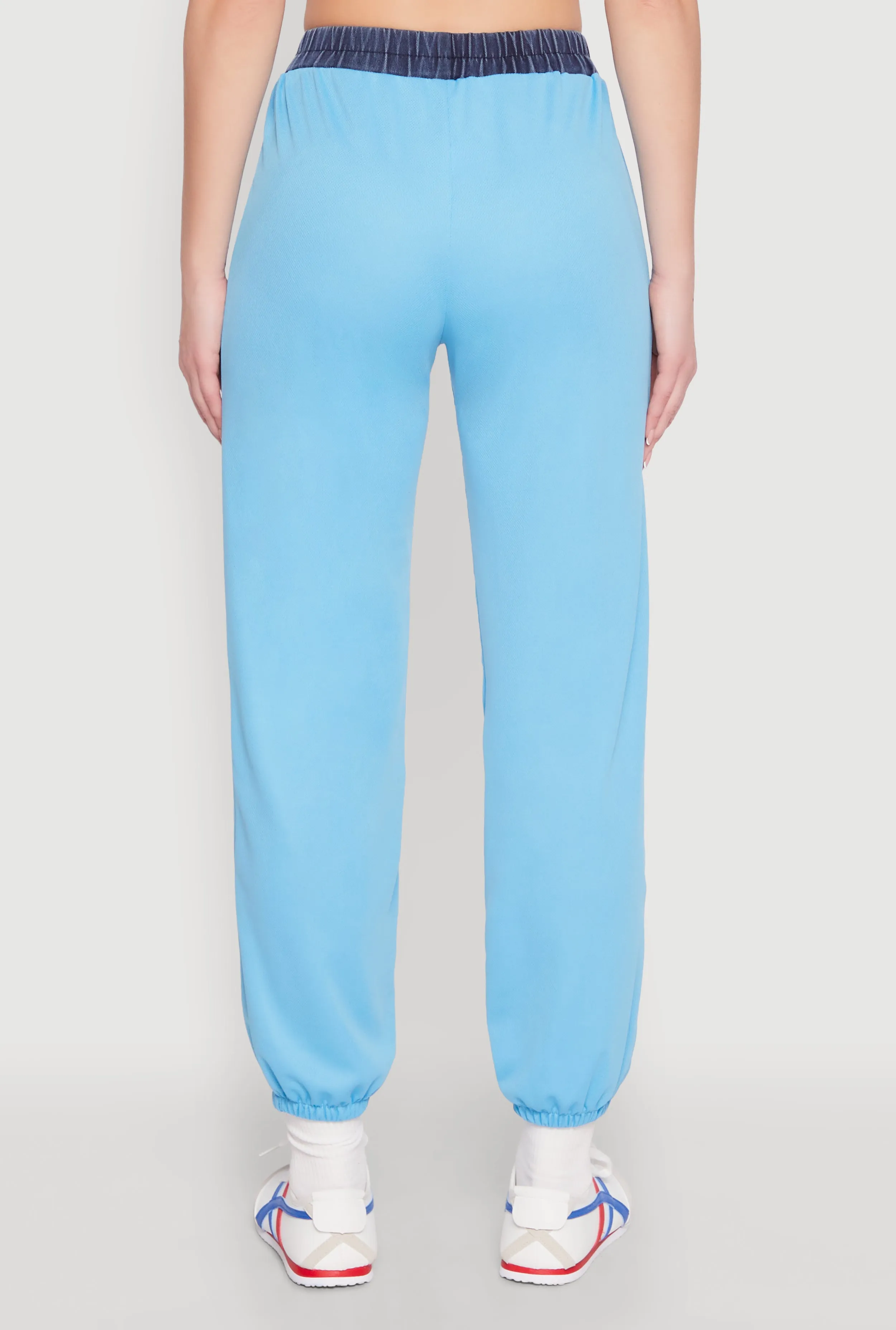 Contrast Trim High Waisted Joggers sold by Rainbow product image thumbnail 5