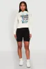 Be Weird Graphic Hooded Sweatshirt sold by Rainbow
