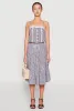 Madden Girl Faux Button Tie Front Crop Top sold by Rainbow