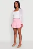 Crepe Knit Mini Tiered Skort sold by Rainbow