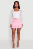 Crepe Knit Mini Tiered Skort sold by Rainbow