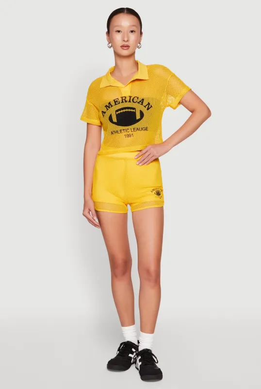 American Athletic League 1991 Shorts sold by Rainbow