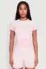 Seamless Two Tone  Crop Top sold by Rainbow