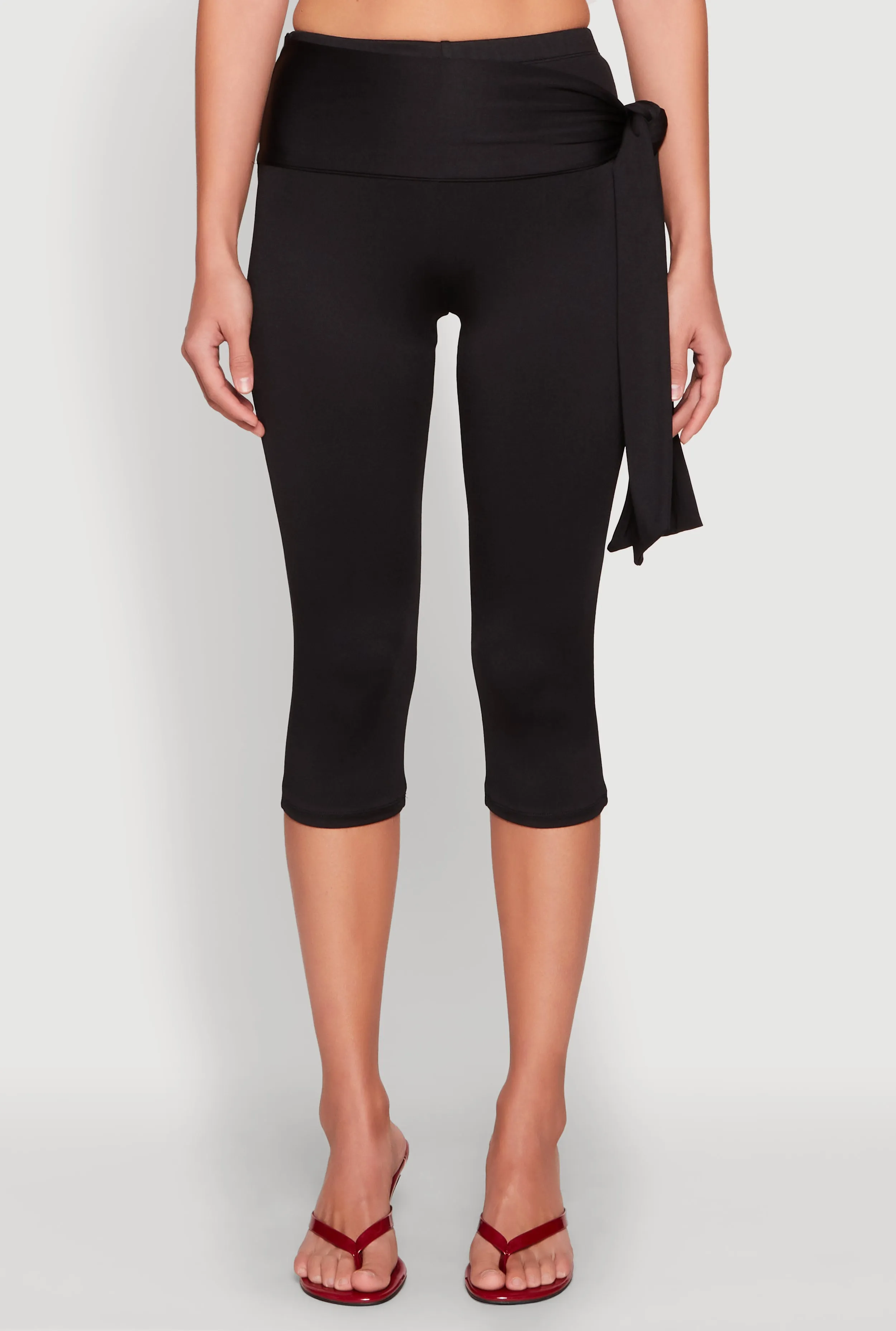 Side Tie Capri Pants sold by Rainbow product image thumbnail 3