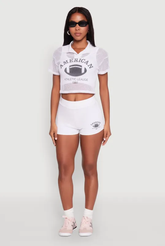 American Athletic League 1991 Shorts sold by Rainbow