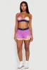 Jersey Mesh 90 Graphic Contrast Trim Bralette sold by Rainbow