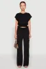 Shadow Stripe Textured Knit Pants sold by Rainbow