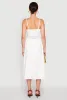 Almost Famous Crochet Empire Waist Midi Dress sold by Rainbow