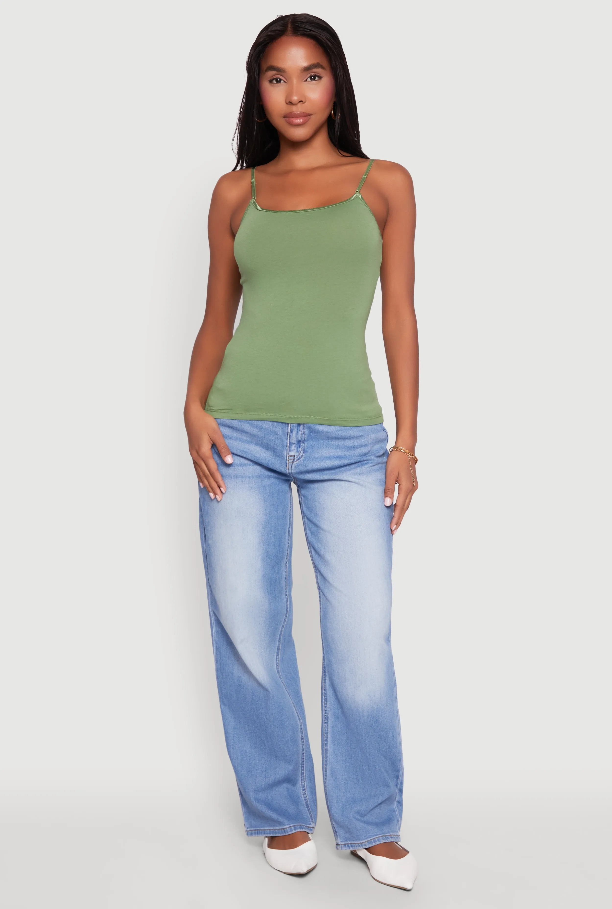 Scoop Neck Cami sold by Rainbow