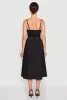 Almost Famous Crochet Empire Waist Midi Dress sold by Rainbow