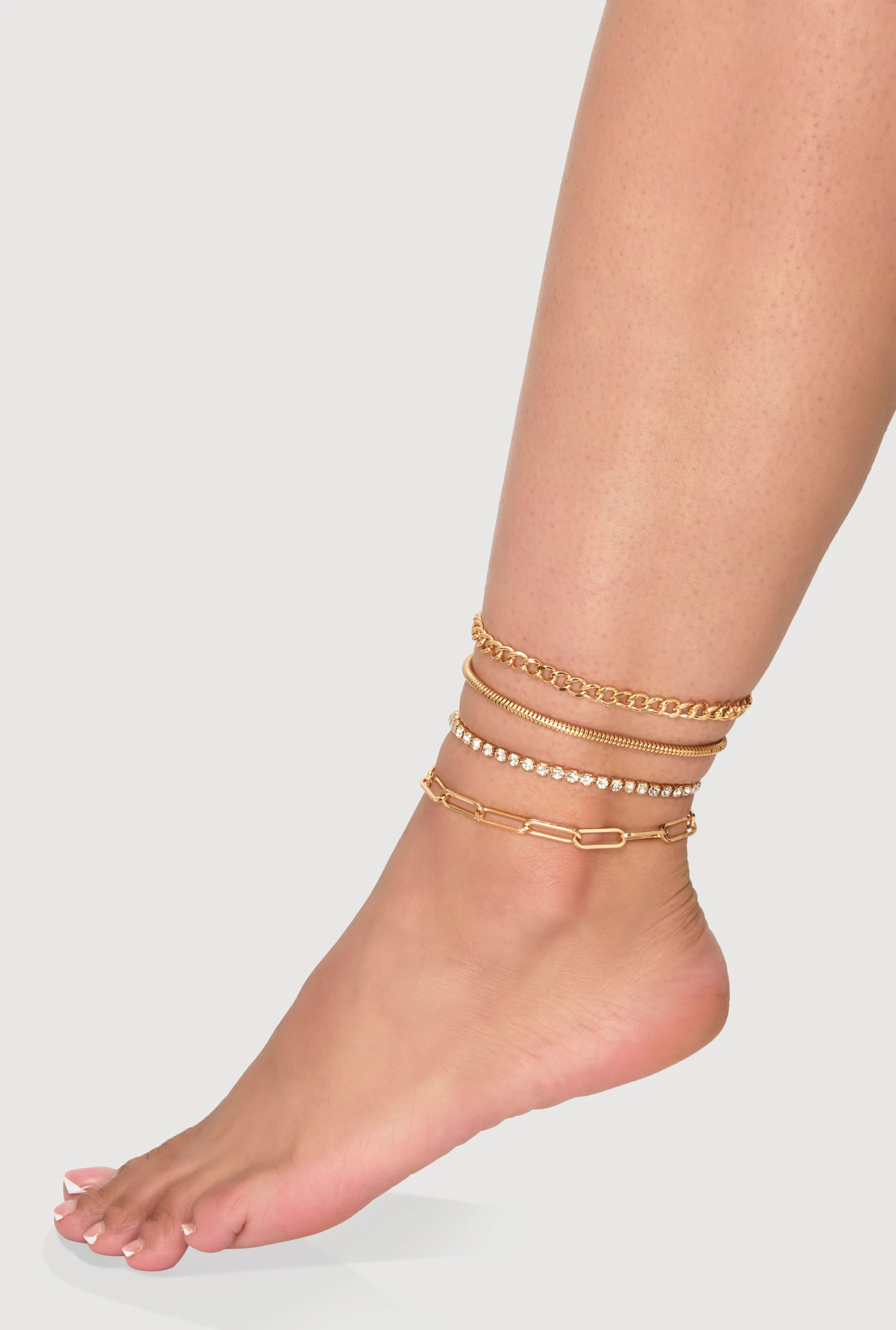Chain Anklets Set of 4 sold by Rainbow product image thumbnail 2