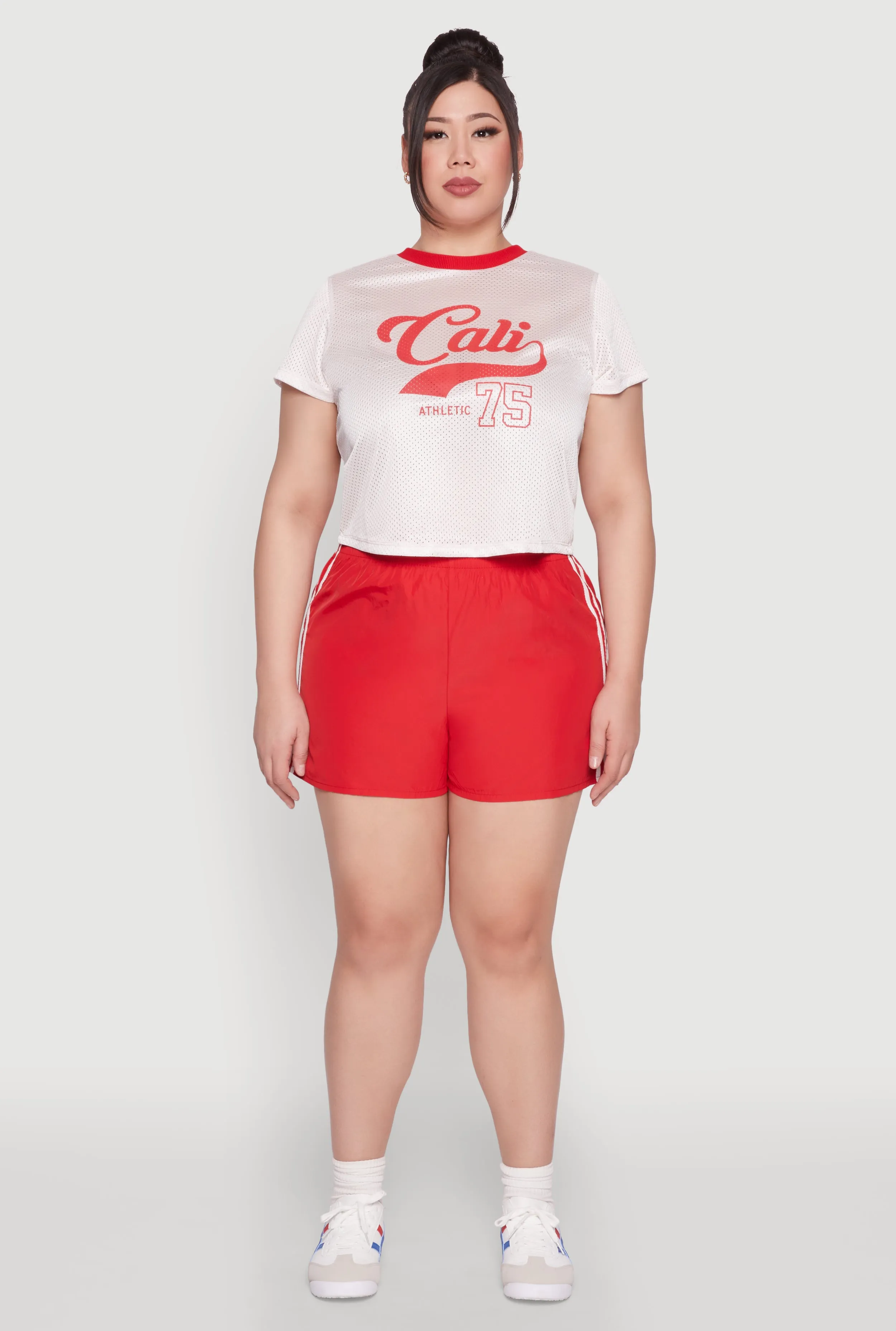 Plus Size Almost Famous Contrast Trim City Graphic Jersey sold by Rainbow product image thumbnail 2