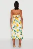 Almost Famous Floral Print Smocked Midi Dress sold by Rainbow