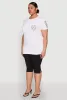 Plus Size Good Vibes Club Graphic Tee sold by Rainbow