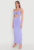Twist Front Cut Out Maxi Dress sold by Rainbow