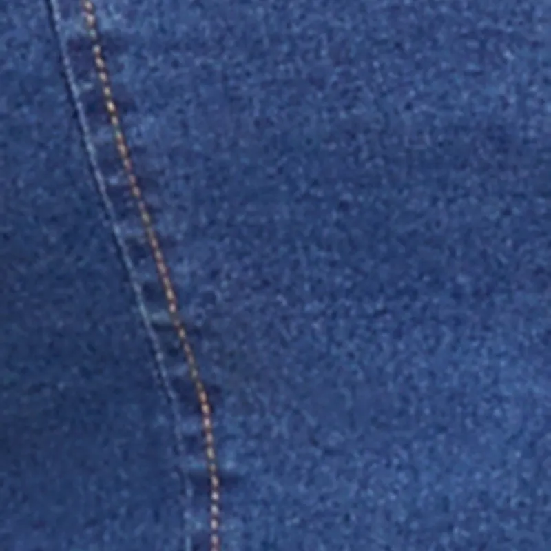 Plus Size Faux Button Denim Tube Top sold by Rainbow product image thumbnail 4