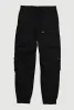 Girls D Ring Tabbed Cargo Joggers sold by Rainbow