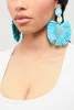 Seashell Raffia Drop Earrings sold by Rainbow