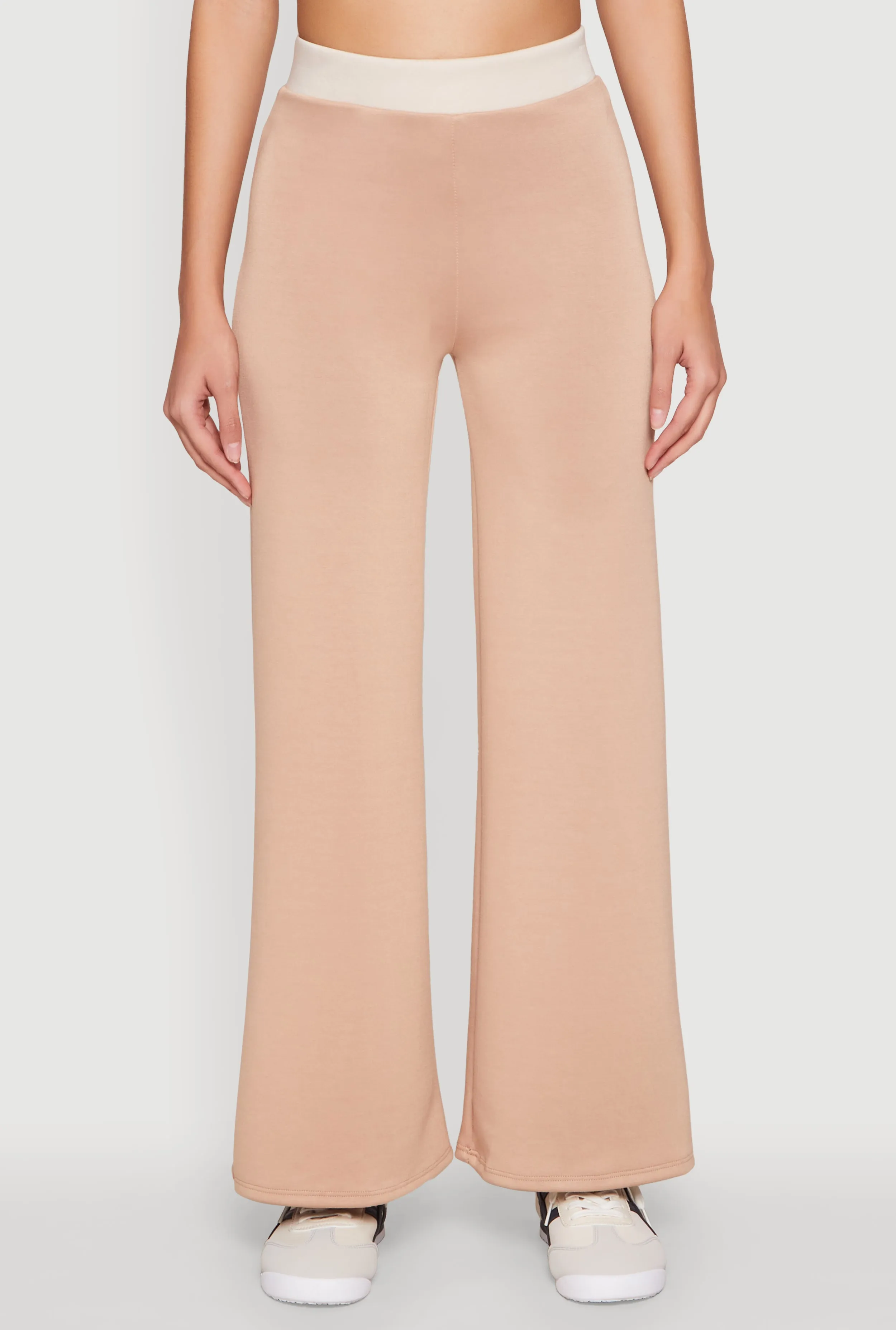 Contrast Waistband Wide Leg Pants sold by Rainbow product image thumbnail 3