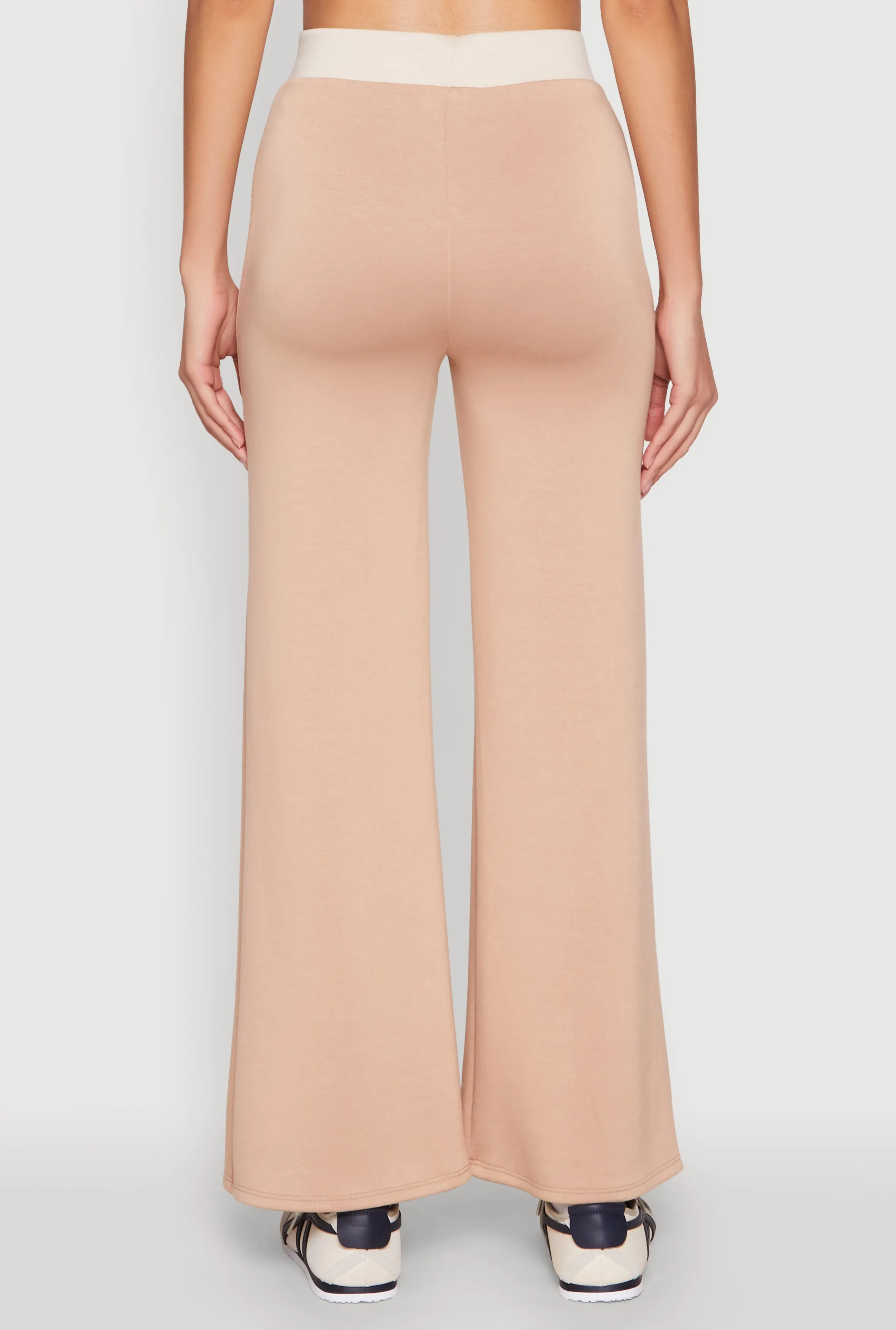 Contrast Waistband Wide Leg Pants sold by Rainbow product image thumbnail 5