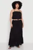 Plus Size Almost Famous Tiered Skirt sold by Rainbow