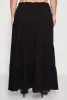Plus Size Almost Famous Tiered Skirt sold by Rainbow