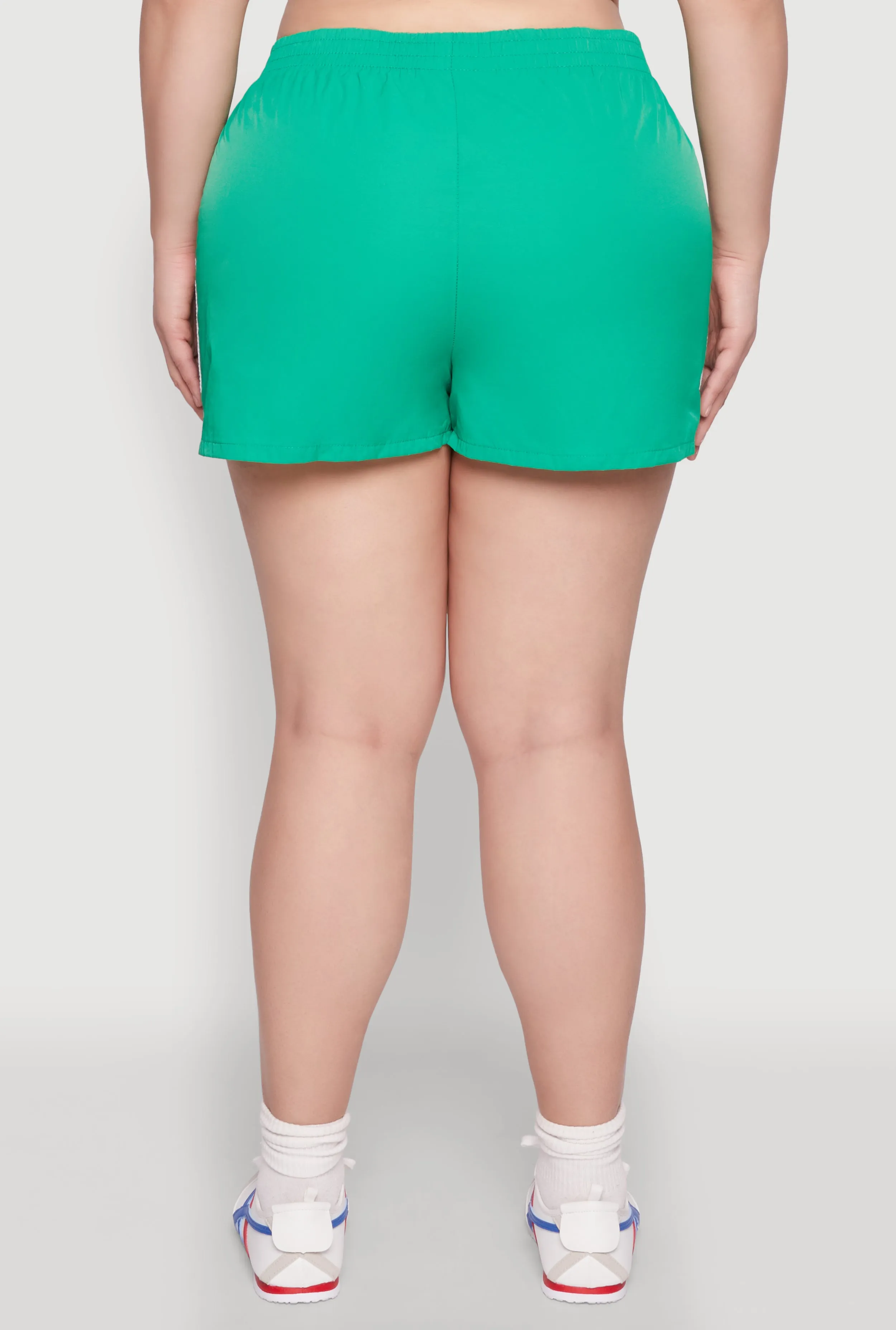 Plus Size Almost Famous Varsity Stripe Shorts sold by Rainbow product image thumbnail 5