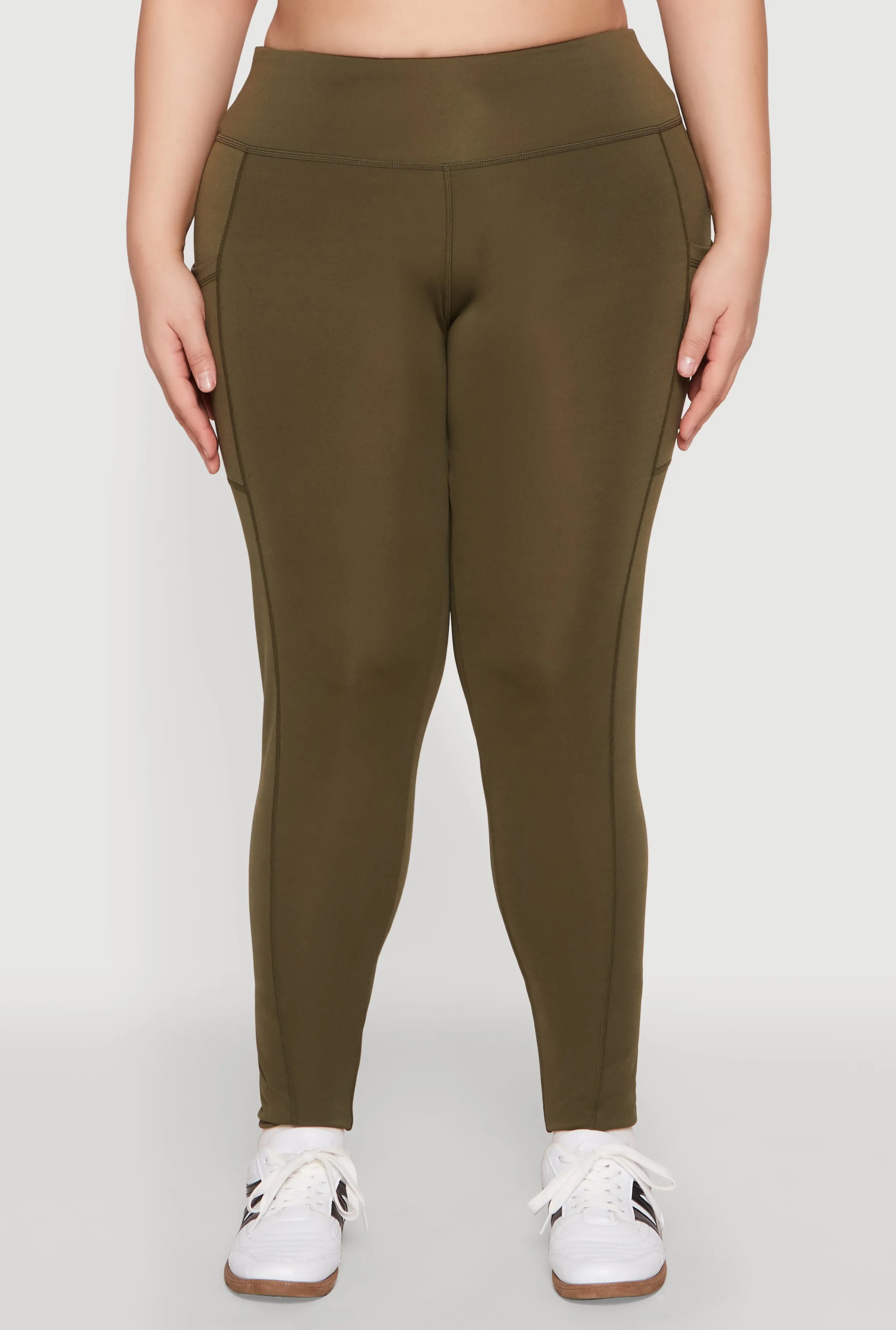 Plus Size Side Pocket Leggings sold by Rainbow product image thumbnail 5