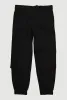Little Girls Chain Detail Cargo Joggers sold by Rainbow