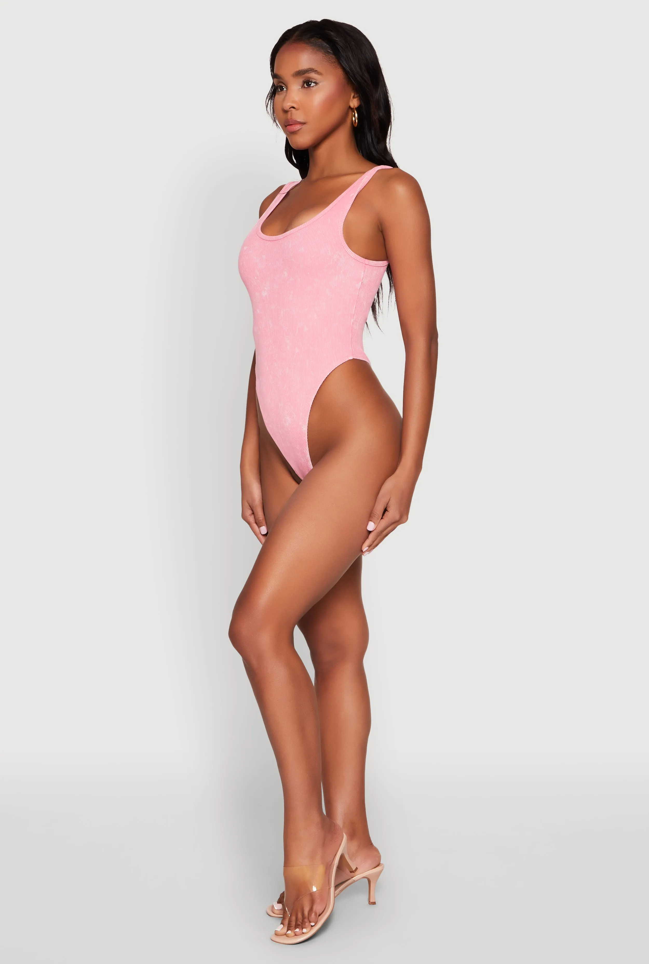 Mineral Wash High Cut Bodysuit sold by Rainbow product image thumbnail 5