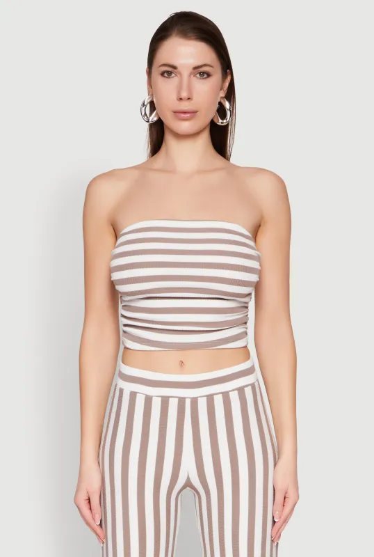 Striped Tube Top sold by Rainbow