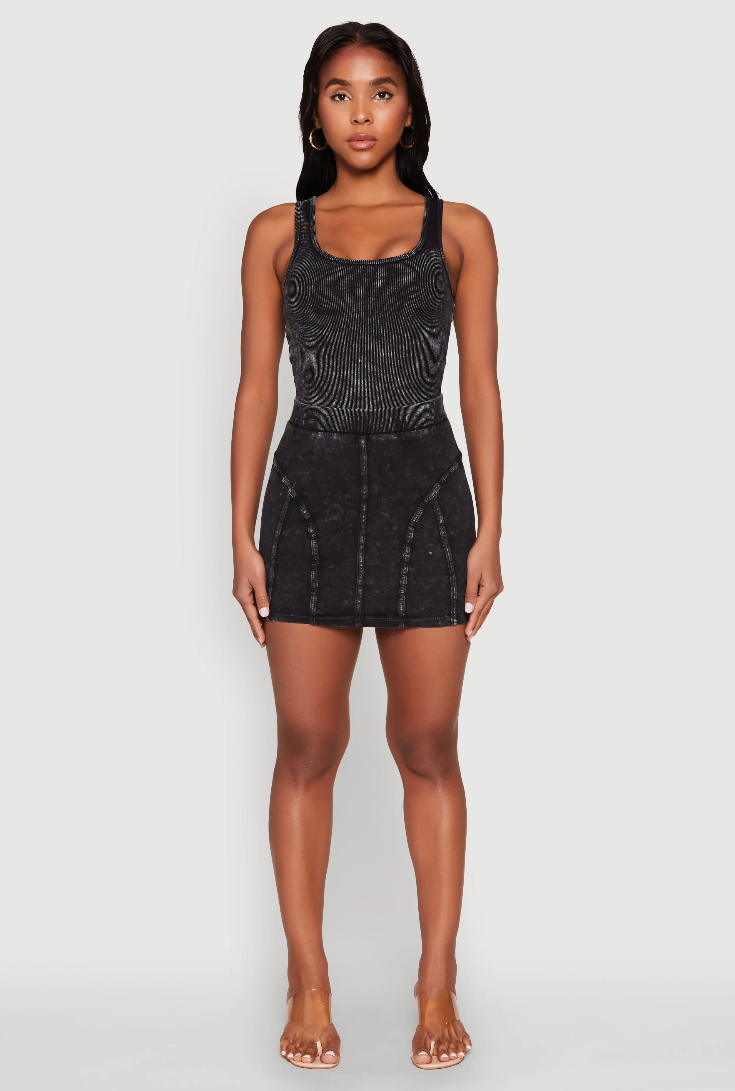 Mineral Wash High Cut Bodysuit sold by Rainbow product image thumbnail 2