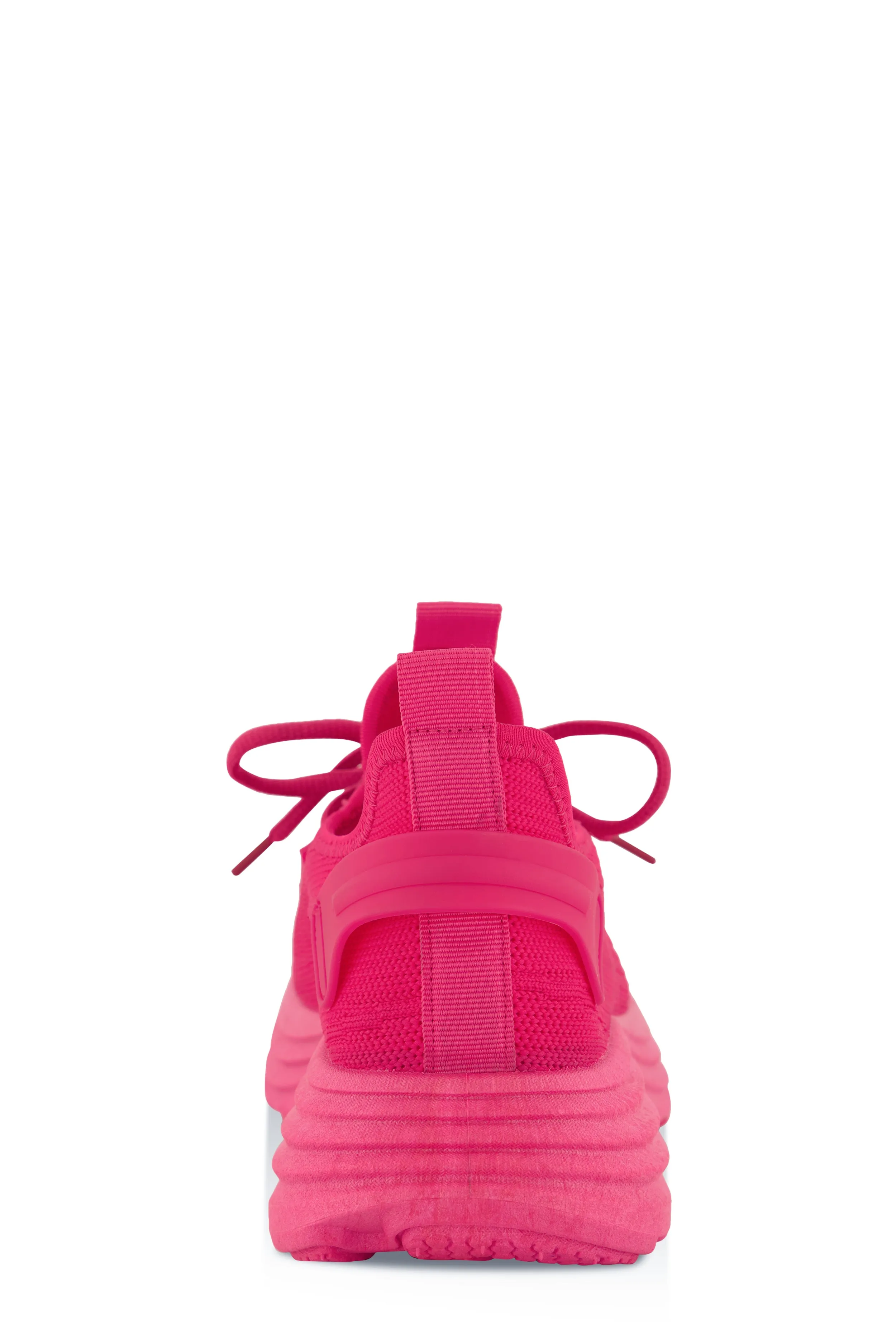 Textured Knit Platform Athletic Sneakers sold by Rainbow product image thumbnail 3