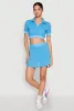 Textured Knit Mini Skort sold by Rainbow