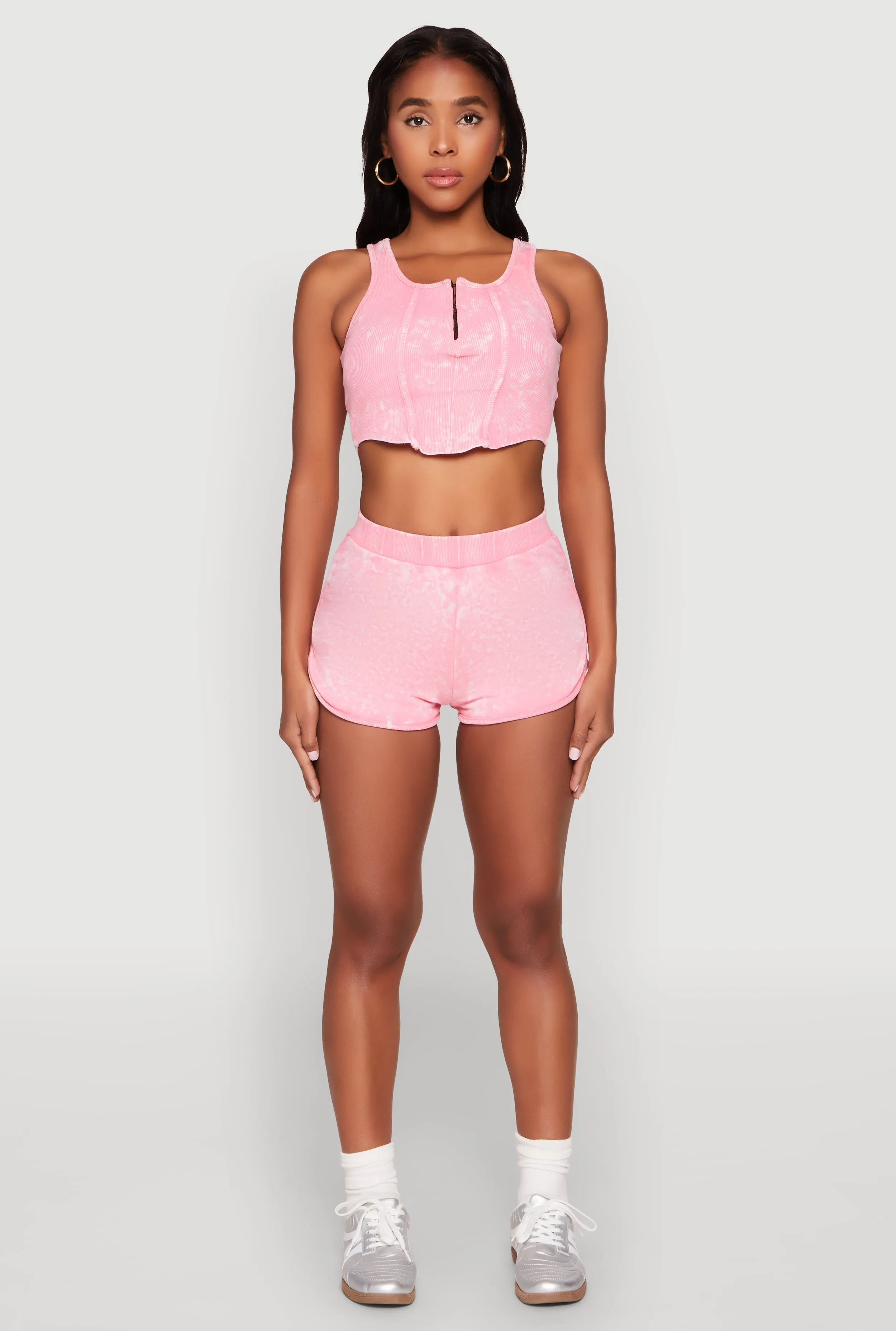 Mineral Wash Dolphin Shorts sold by Rainbow