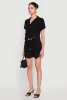 Haute Monde Eyelet Detail Cropped Shirt sold by Rainbow