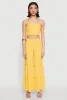 Ruffle Hem Smocked Tube Top sold by Rainbow