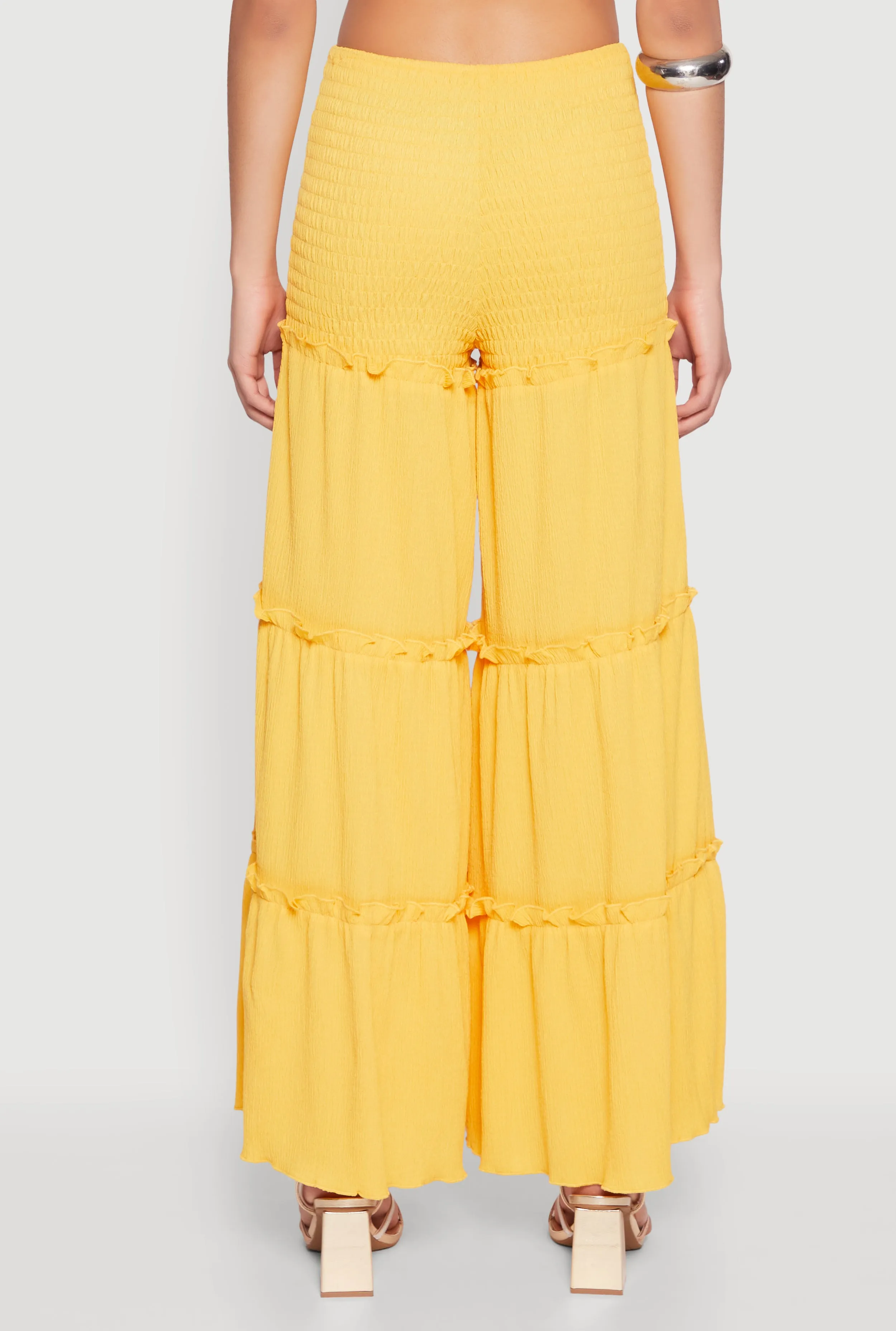 Ruffle Hem Smocked Tube Top sold by Rainbow product image thumbnail 5