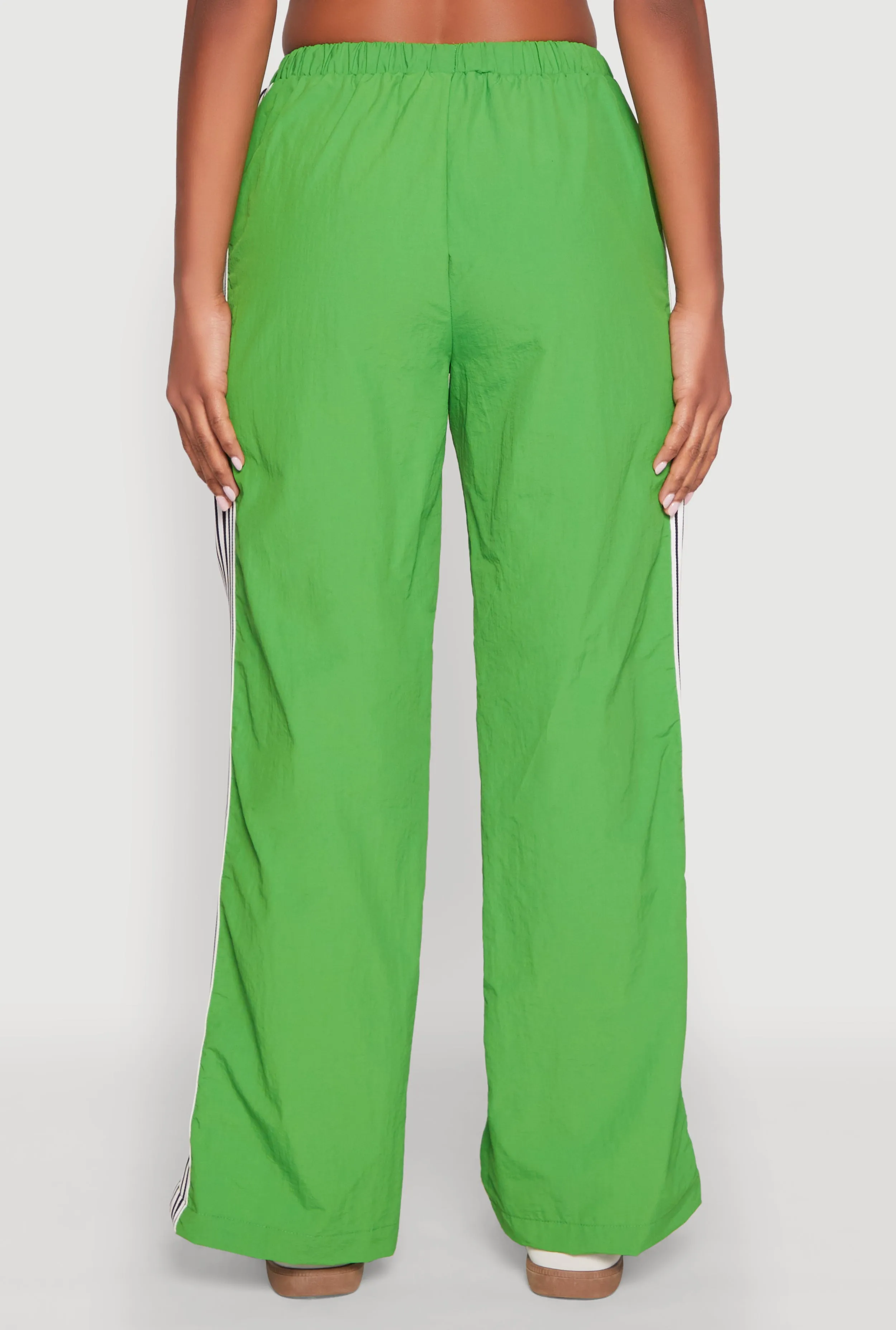Contrast Trim Slit Hem Track Pants sold by Rainbow product image thumbnail 5