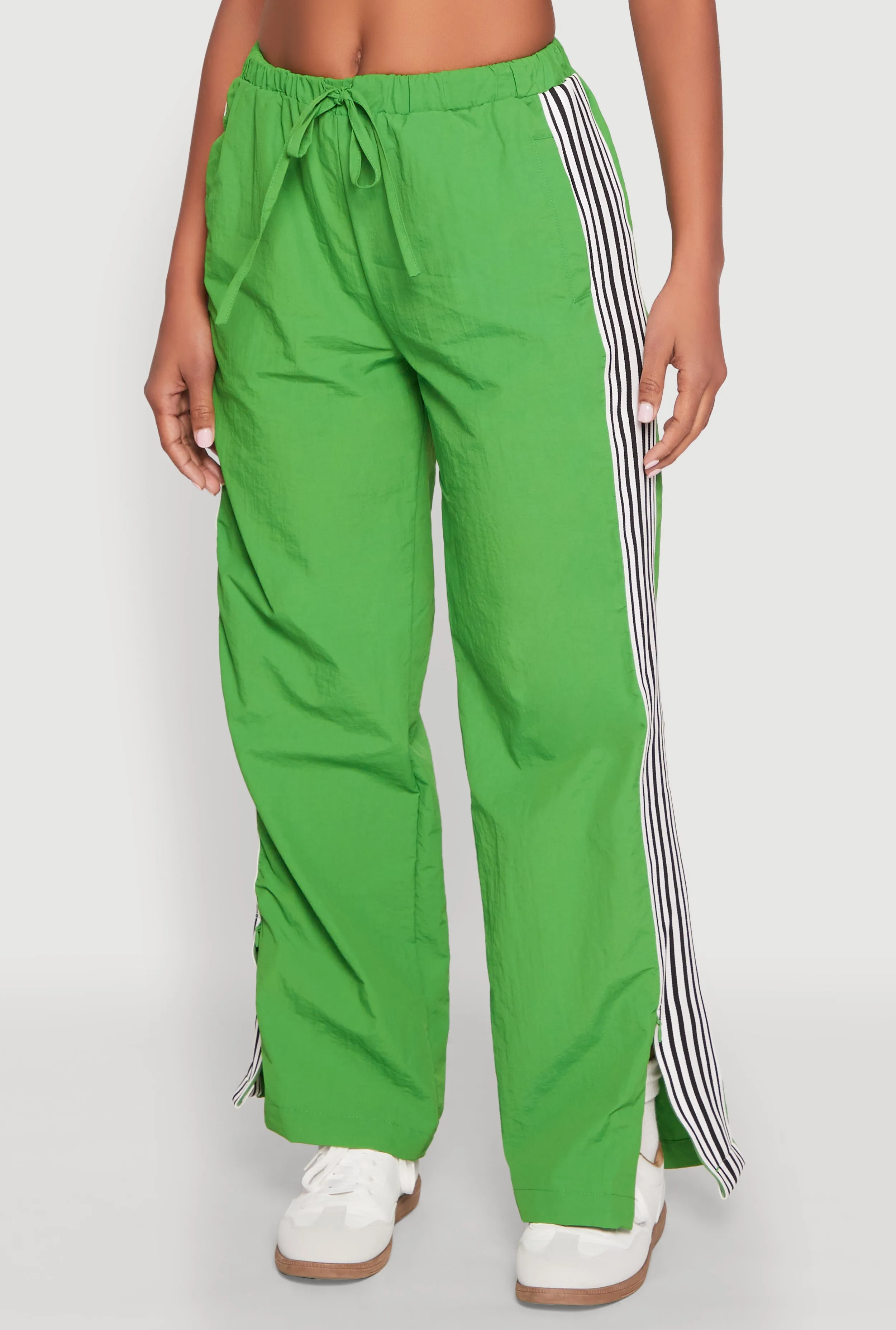 Contrast Trim Slit Hem Track Pants sold by Rainbow product image thumbnail 3