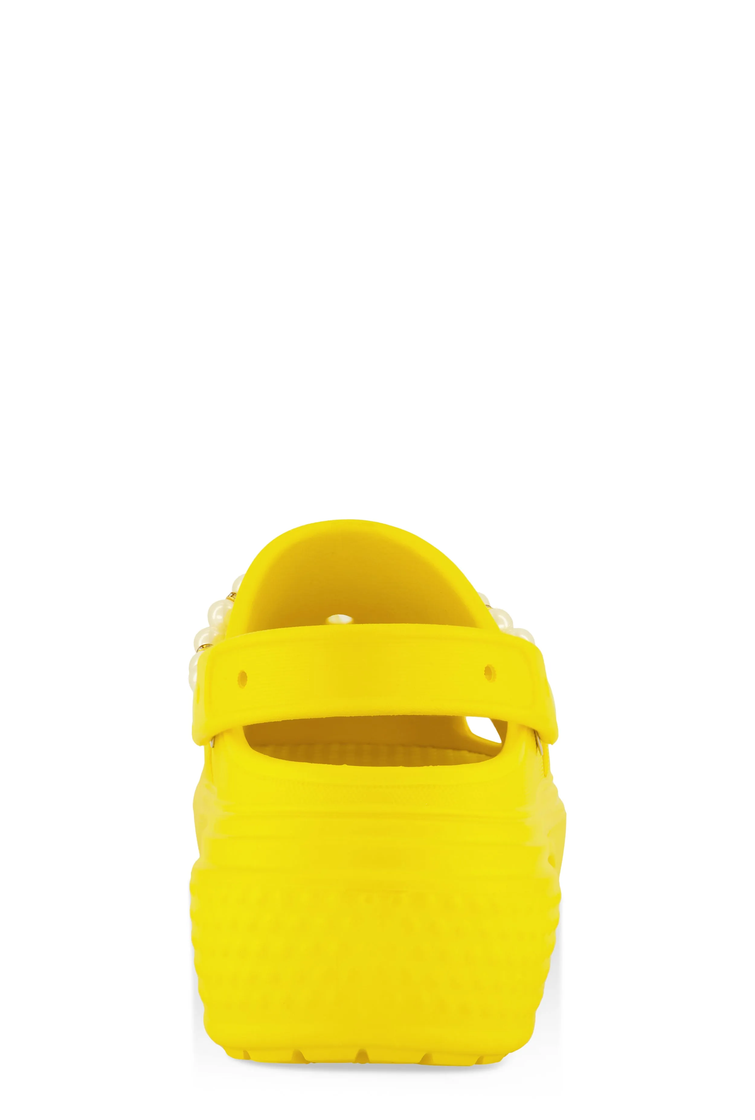 Studded Charm Platform Clogs sold by Rainbow product image thumbnail 3